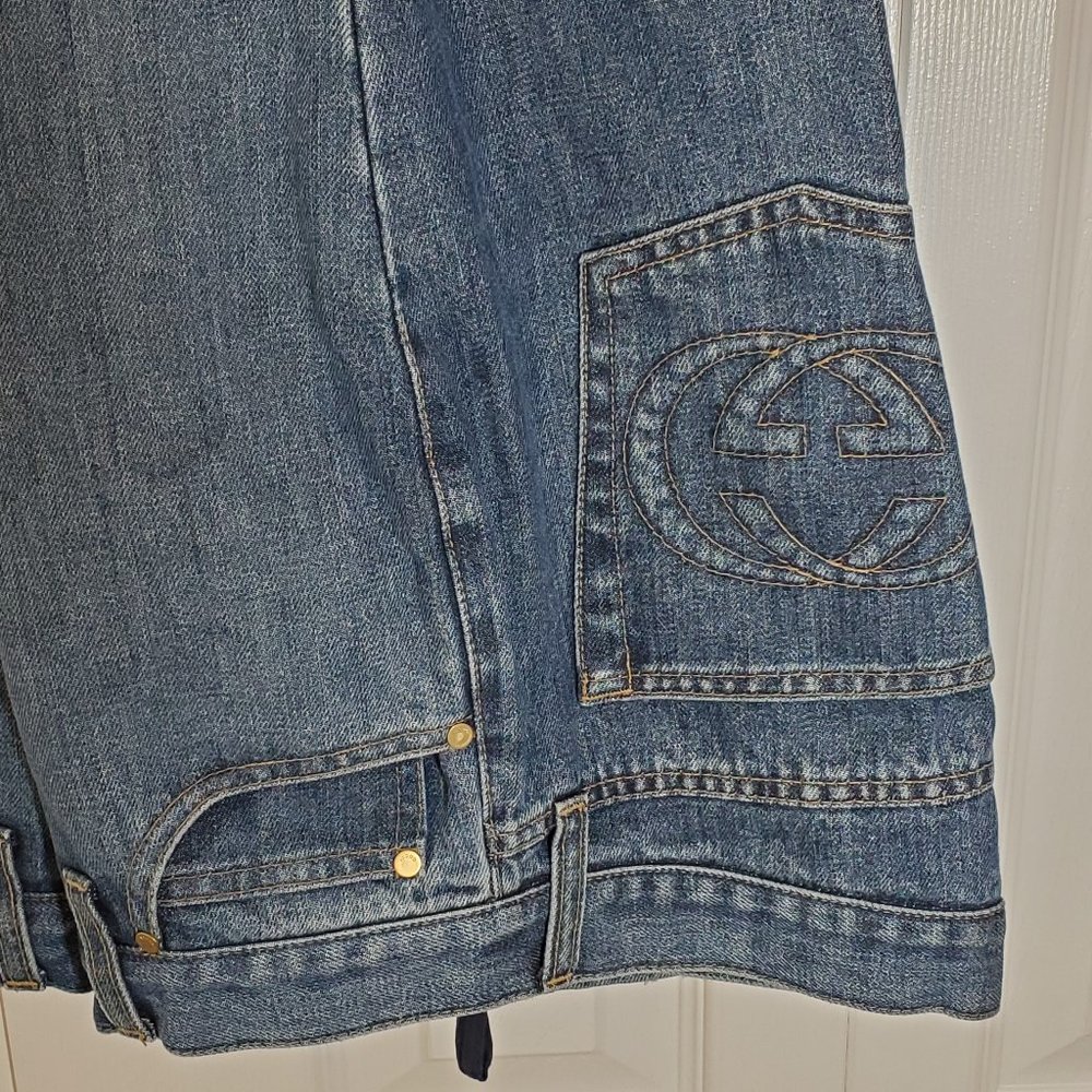 Gucci Women's Boot Cut Jeans Sz 42 Authentic-Made in Italy